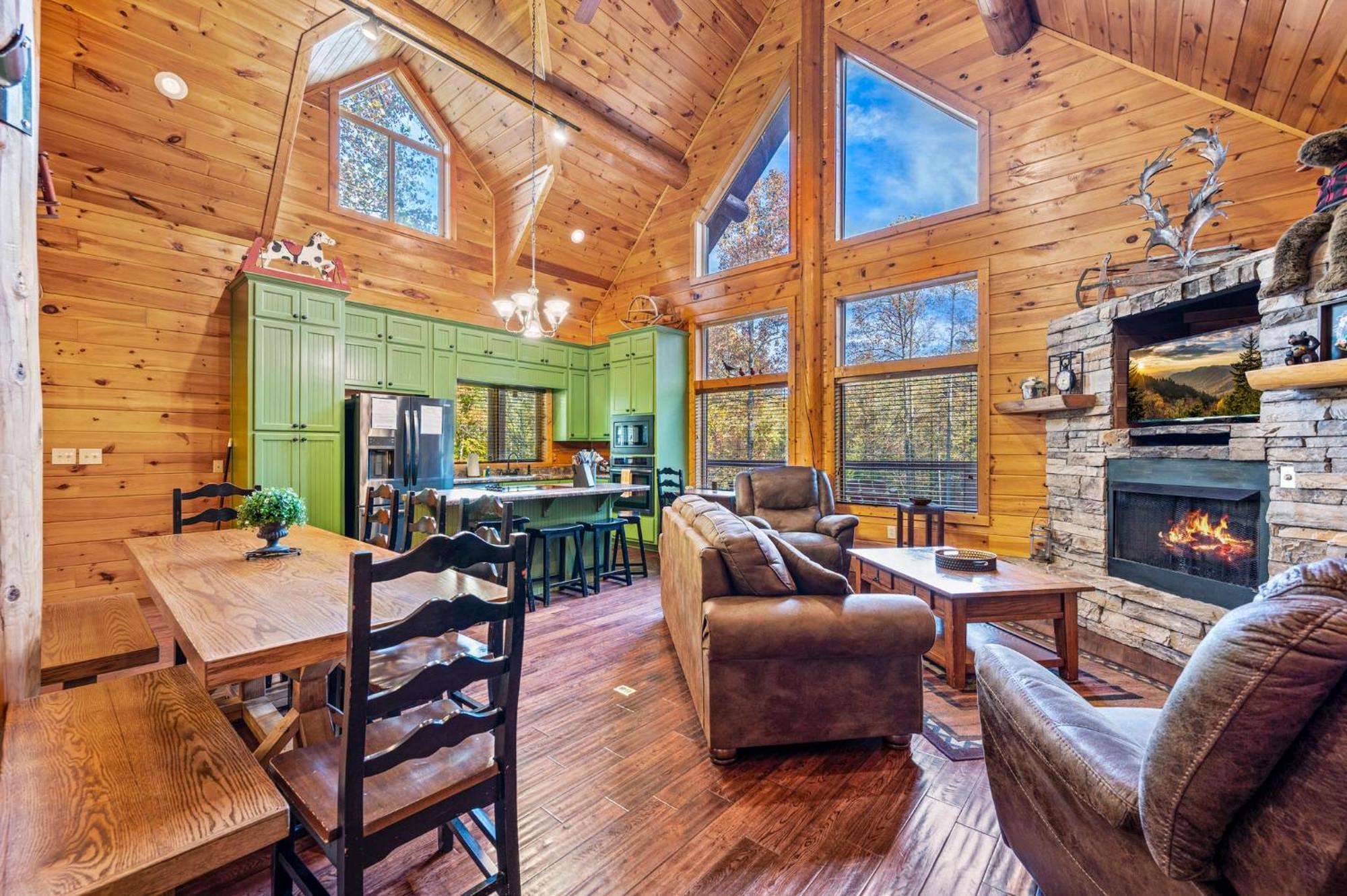Relaxation Retreat - Pickleball Cabin - Wi-Fi, Fire Pit With Bar, Ev, Game Room, Hot Tub, Pool Access - Mins To Pf Sevierville Exterior photo